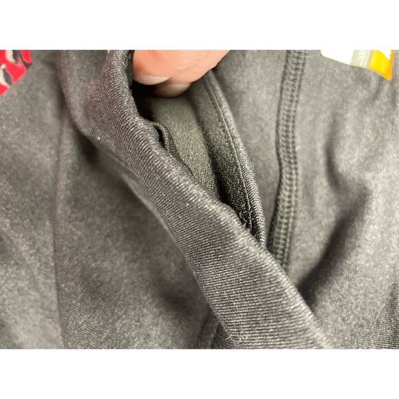 Lucy Powermax dark gray stretch leggings ankle scrunch women's size medium - Picture 4 of 5